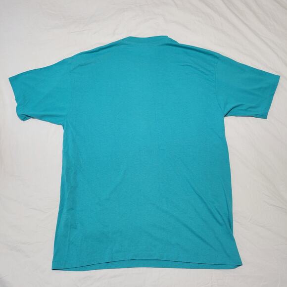 Vintage Single Stitch Mens XL Volkssporting 80s Y2k 90s Tee T-Shirt 1989 - Picture 6 of 8